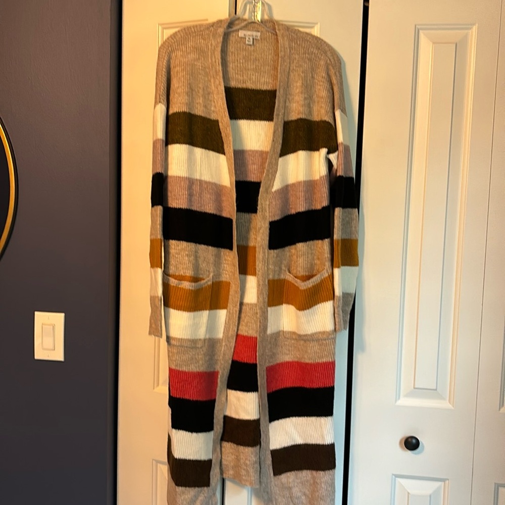 Allison Joy multicolored long cardigan
